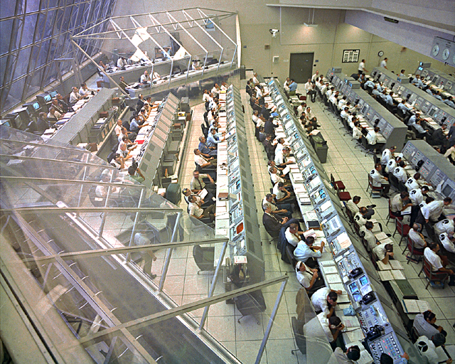 Space History Photo: Firing Room #2 During Apollo 12 CDDT